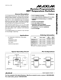 浏览型号MAX6509-MAX6510的Datasheet PDF文件第1页
