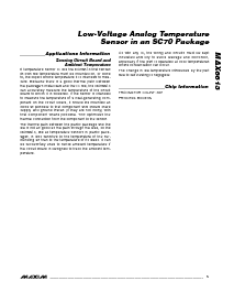 浏览型号MAX6613MXK-T的Datasheet PDF文件第5页