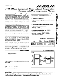 浏览型号MAX6659MEE的Datasheet PDF文件第1页