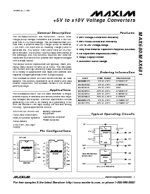 浏览型号MAX681CPD的Datasheet PDF文件第1页