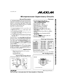 浏览型号MAX692AEPA的Datasheet PDF文件第1页