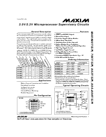 浏览型号MAX704RCSA的Datasheet PDF文件第1页