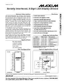 浏览型号MAX7221ENG的Datasheet PDF文件第1页