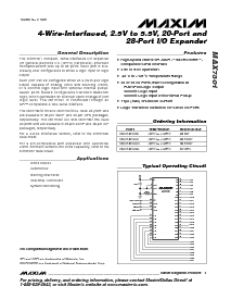 浏览型号MAX7301的Datasheet PDF文件第1页