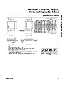 浏览型号MAX7427CUA的Datasheet PDF文件第11页