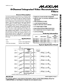浏览型号MAX7440的Datasheet PDF文件第1页
