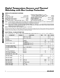 浏览型号MAX7500MSA的Datasheet PDF文件第2页