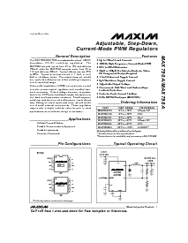 浏览型号MAX758ACWE的Datasheet PDF文件第1页