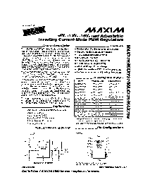 浏览型号MAX759CWE的Datasheet PDF文件第1页