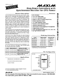 浏览型号MAX797CPE的Datasheet PDF文件第1页