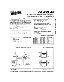 浏览型号MAX866EUA的Datasheet PDF文件第1页