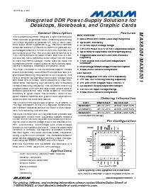 浏览型号MAX8550ETI的Datasheet PDF文件第1页