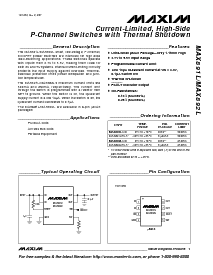 浏览型号MAX891L的Datasheet PDF文件第1页