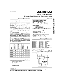 浏览型号MAX921-MAX924的Datasheet PDF文件第1页