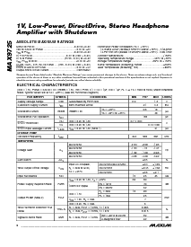 浏览型号MAX9725DEC的Datasheet PDF文件第2页