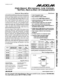 浏览型号MAX995ESD的Datasheet PDF文件第1页