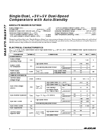 浏览型号MAX975ESA的Datasheet PDF文件第2页