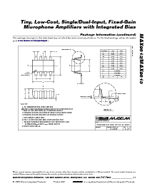浏览型号MAX9812LEXT-T的Datasheet PDF文件第11页