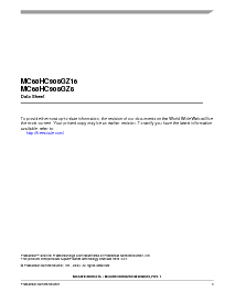 浏览型号MC68HC908GZ8的Datasheet PDF文件第3页