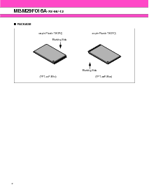 浏览型号MBM29F016A-90PFTN的Datasheet PDF文件第2页