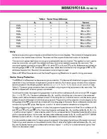 浏览型号MBM29F016A-90PFTN的Datasheet PDF文件第11页