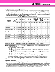 浏览型号MBM29F080A-55的Datasheet PDF文件第13页