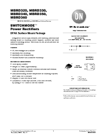 浏览型号MBRD320T4G的Datasheet PDF文件第1页