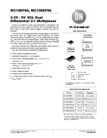 浏览型号MC10EP56的Datasheet PDF文件第1页