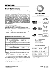 浏览型号MC14518BDWR2的Datasheet PDF文件第1页