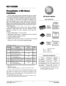 浏览型号MC14526BCP的Datasheet PDF文件第1页