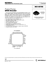 浏览型号MC145750VFU的Datasheet PDF文件第1页