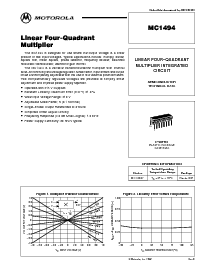 浏览型号MC1494的Datasheet PDF文件第1页