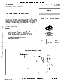 浏览型号MC33390DR2的Datasheet PDF文件第1页