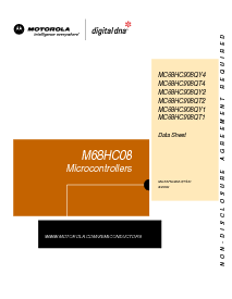 浏览型号MC68HC908QT4的Datasheet PDF文件第1页