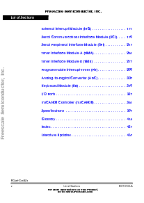 浏览型号MC68HC08AZ0的Datasheet PDF文件第4页
