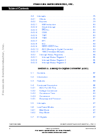 浏览型号MC68HC908GP32CFB的Datasheet PDF文件第10页
