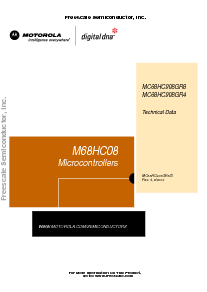 浏览型号MC68HC908GR8CP的Datasheet PDF文件第1页