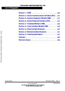 浏览型号MC68HC908GR8CP的Datasheet PDF文件第6页