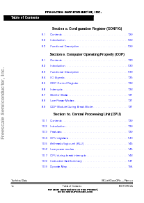 浏览型号MC68HC908GR8CP的Datasheet PDF文件第10页