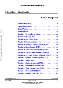 浏览型号MC68HC908GR8VDW的Datasheet PDF文件第5页
