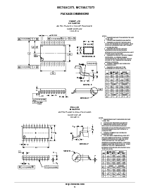 浏览型号MC74ACT273MEL的Datasheet PDF文件第9页