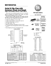 浏览型号MC74HC273ADT的Datasheet PDF文件第1页