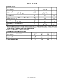 浏览型号MC74VHC1GT14的Datasheet PDF文件第2页