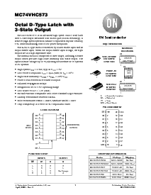 浏览型号MC74VHC573DTR2的Datasheet PDF文件第1页