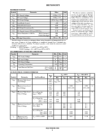 浏览型号MC74VHC573DTR2的Datasheet PDF文件第2页