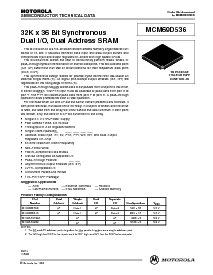 浏览型号MCM69D536TQ6的Datasheet PDF文件第1页