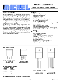 浏览型号MIC2937A-5.0BT的Datasheet PDF文件第1页