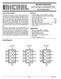 浏览型号MIC4469CWM的Datasheet PDF文件第1页