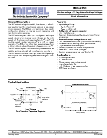 浏览型号MIC49150-0.9BMM的Datasheet PDF文件第1页