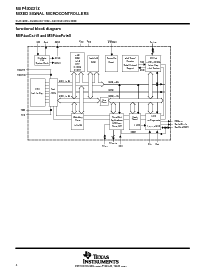 浏览型号MSP430X31X的Datasheet PDF文件第4页